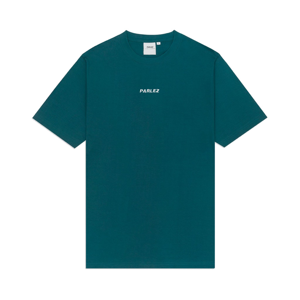 lad0000125-1 Parlez Ladsun T-Shirt - dusty teal x white S