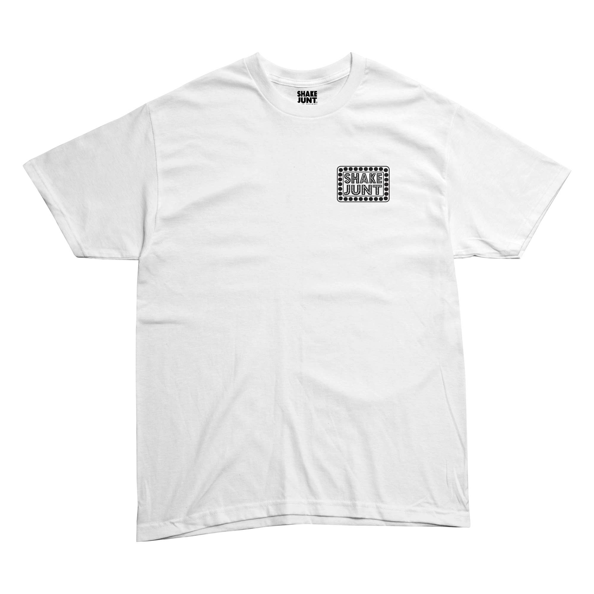 SHAKE JUNT T-Shirt BOX LOGO white SHAKE JUNT T-Shirt BOX LOGO white