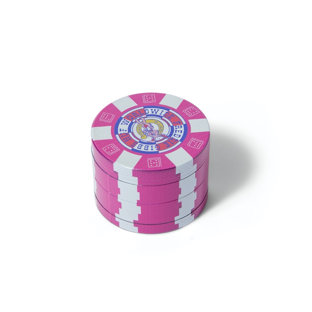 HUF Pocker Chip Grinder - pink