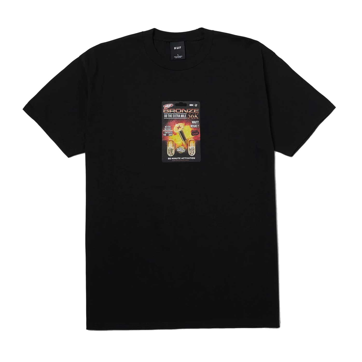 HUF Enhanced T-Shirt - black S HUF Enhanced T-Shirt - black S