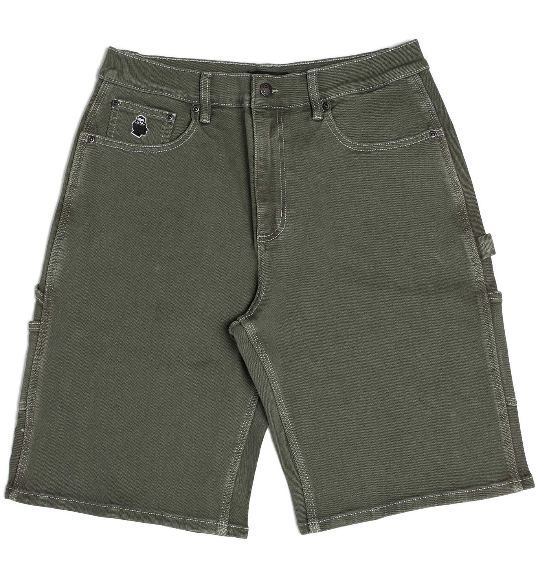 NNSNS Pant YETI SHORT SUPERSTRETCH CANVAS forest green NNSNS Pant YETI SHORT SUPERSTRETCH CANVAS, forest green 34