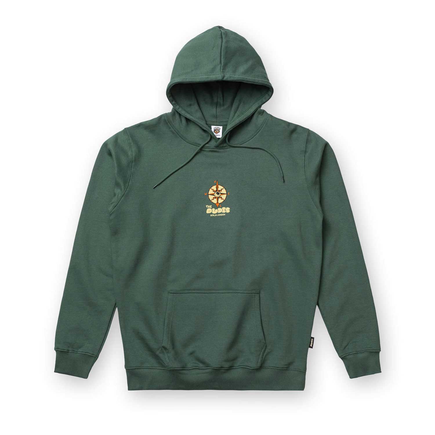 The Dudes Dudland Hoody - bottle green XS The Dudes Dudland Hoody - bottle green XXXL