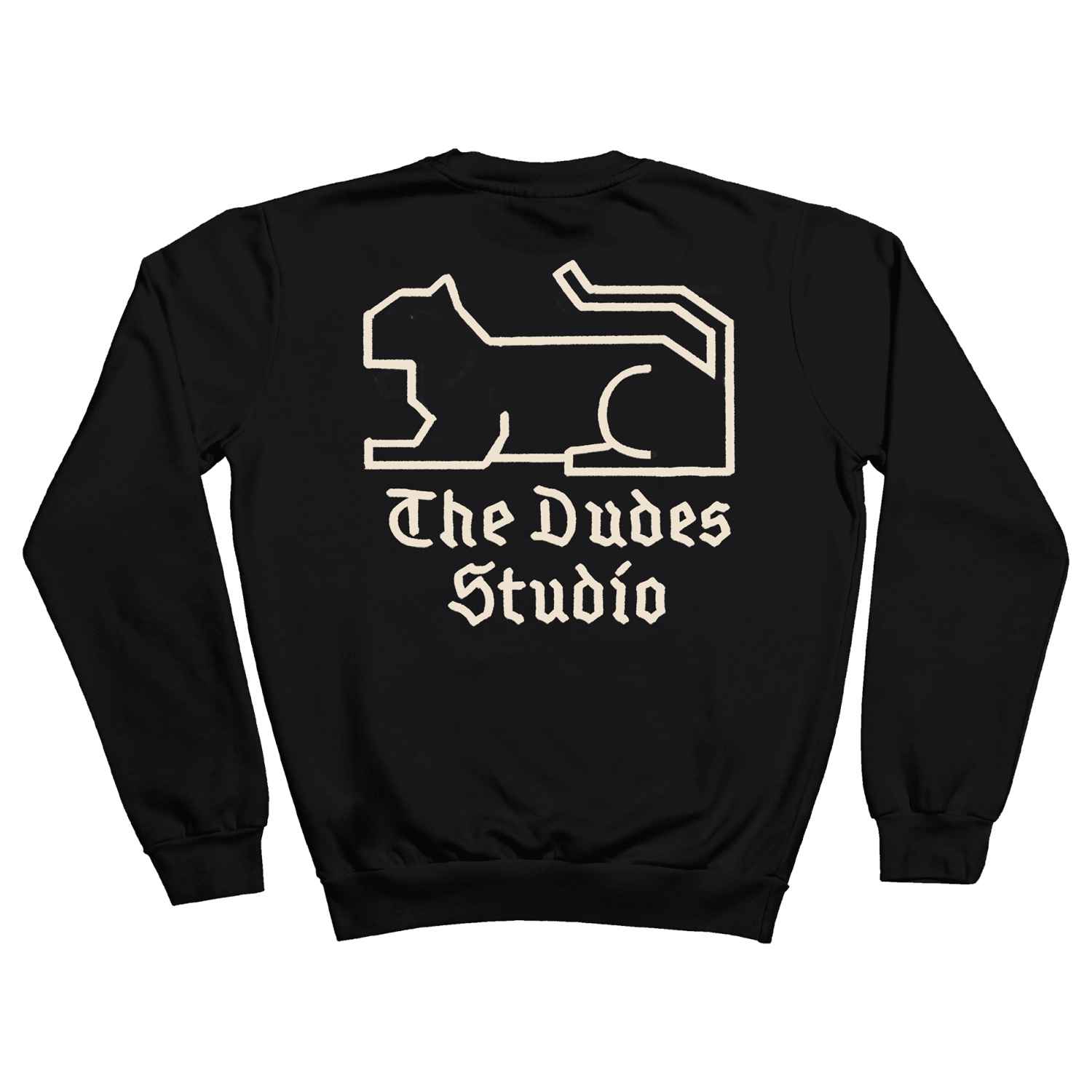 The Dudes Dudes Studio Classic Sweatshirt - Black XXXL