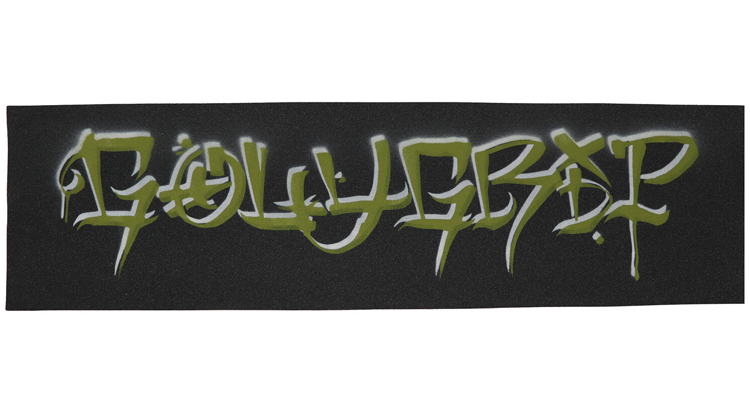 Goly Skateboard Griptape OG Green White 9"
