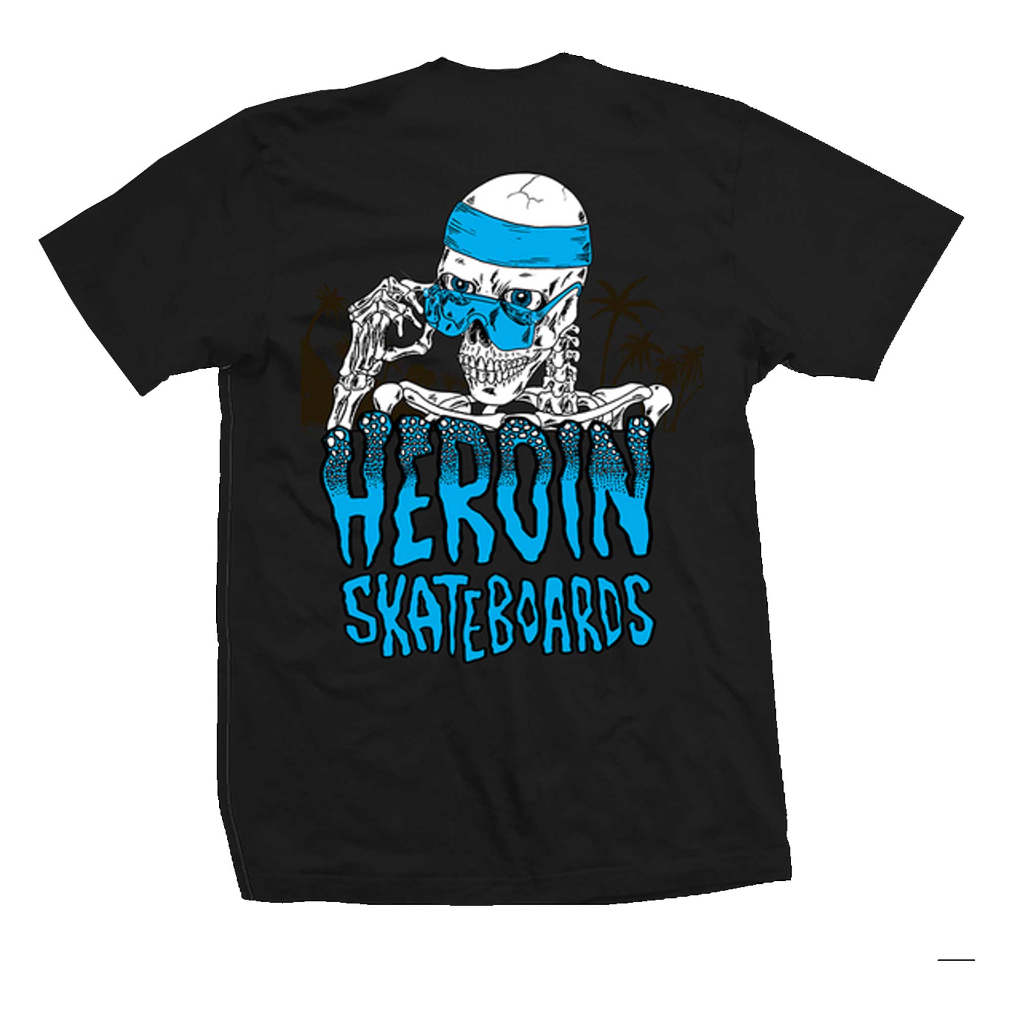 HEROIN T-Shirt SKELETON, black XL
