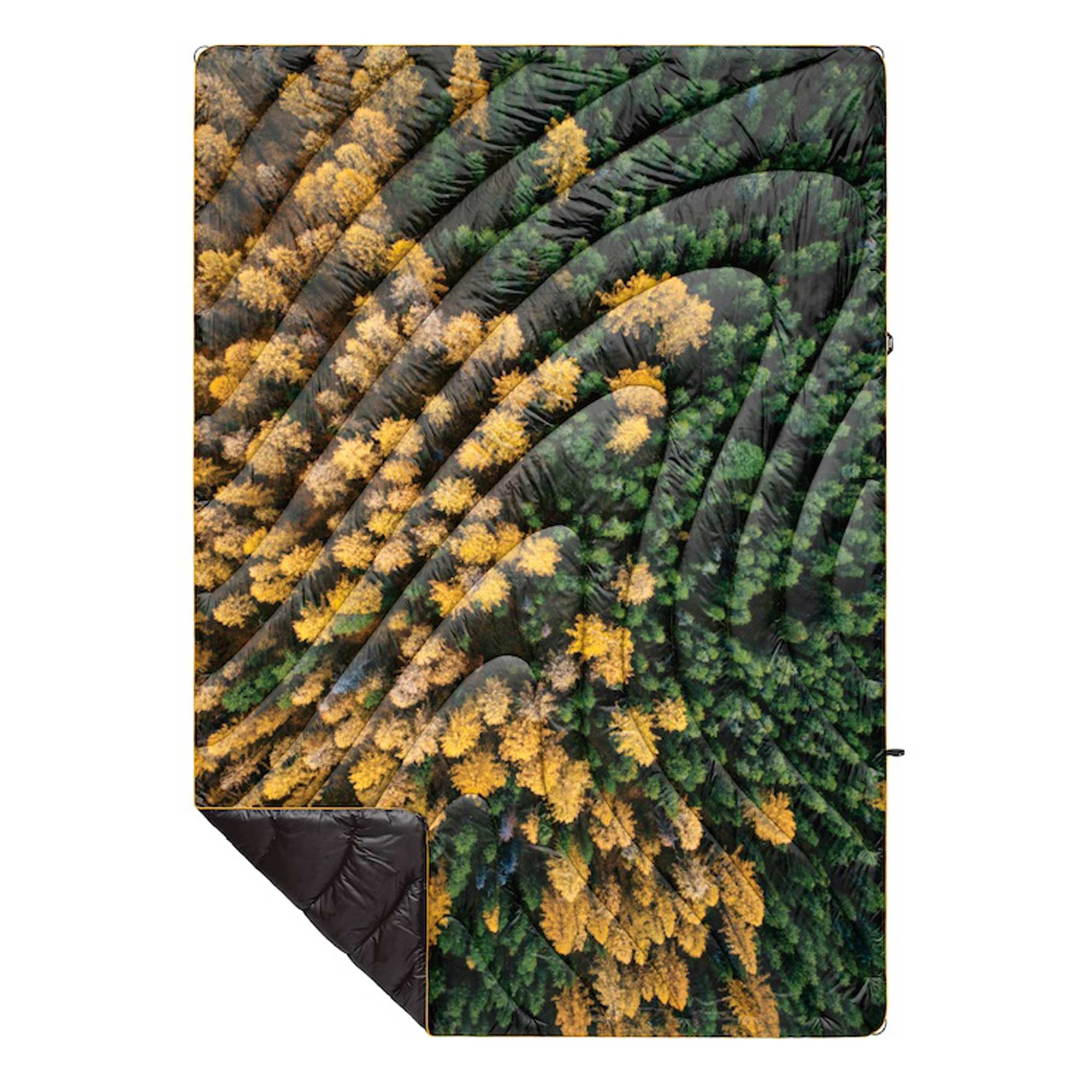 RUMPL Blanket ORIGINAL PUFFY PRINTED LC / 1 PERS, gold growth RUMPL Blanket ORIGINAL PUFFY PRINTED LC / 1 PERS, gold growth