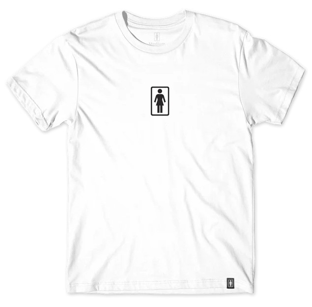 T-Shirt Girl Classic OG White L