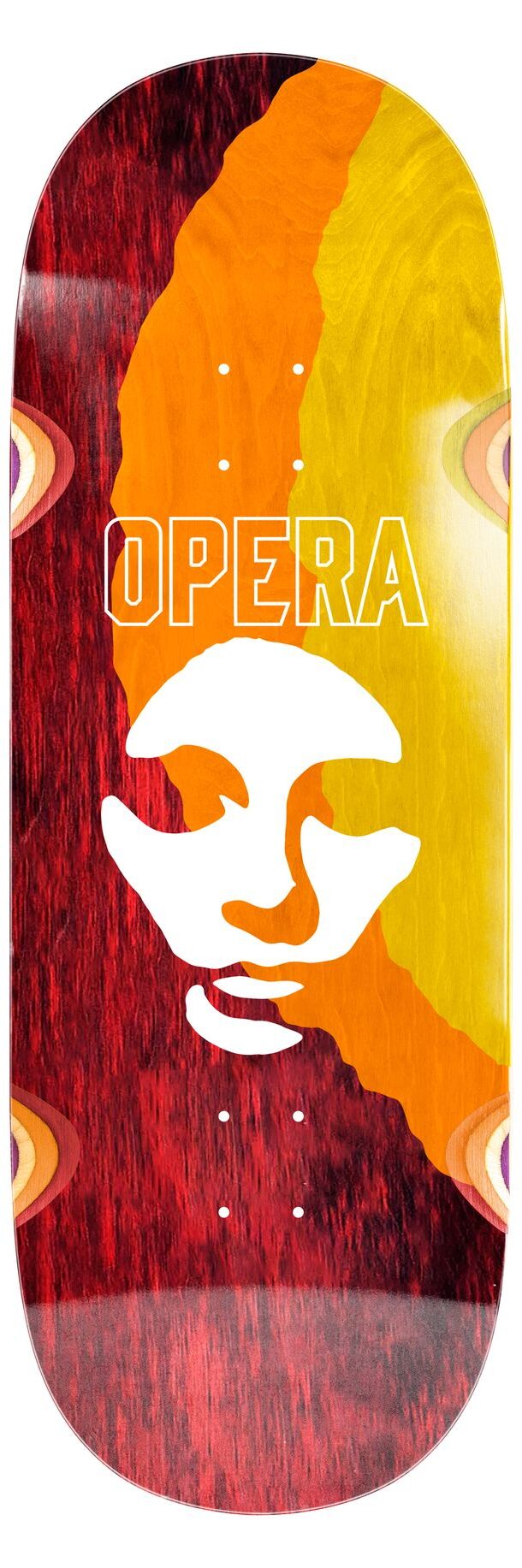 Opera Skateboard Deck Triple Torn Big Mask 10,00 Opera Skateboard Deck Triple Torn Big Mask 10,00
