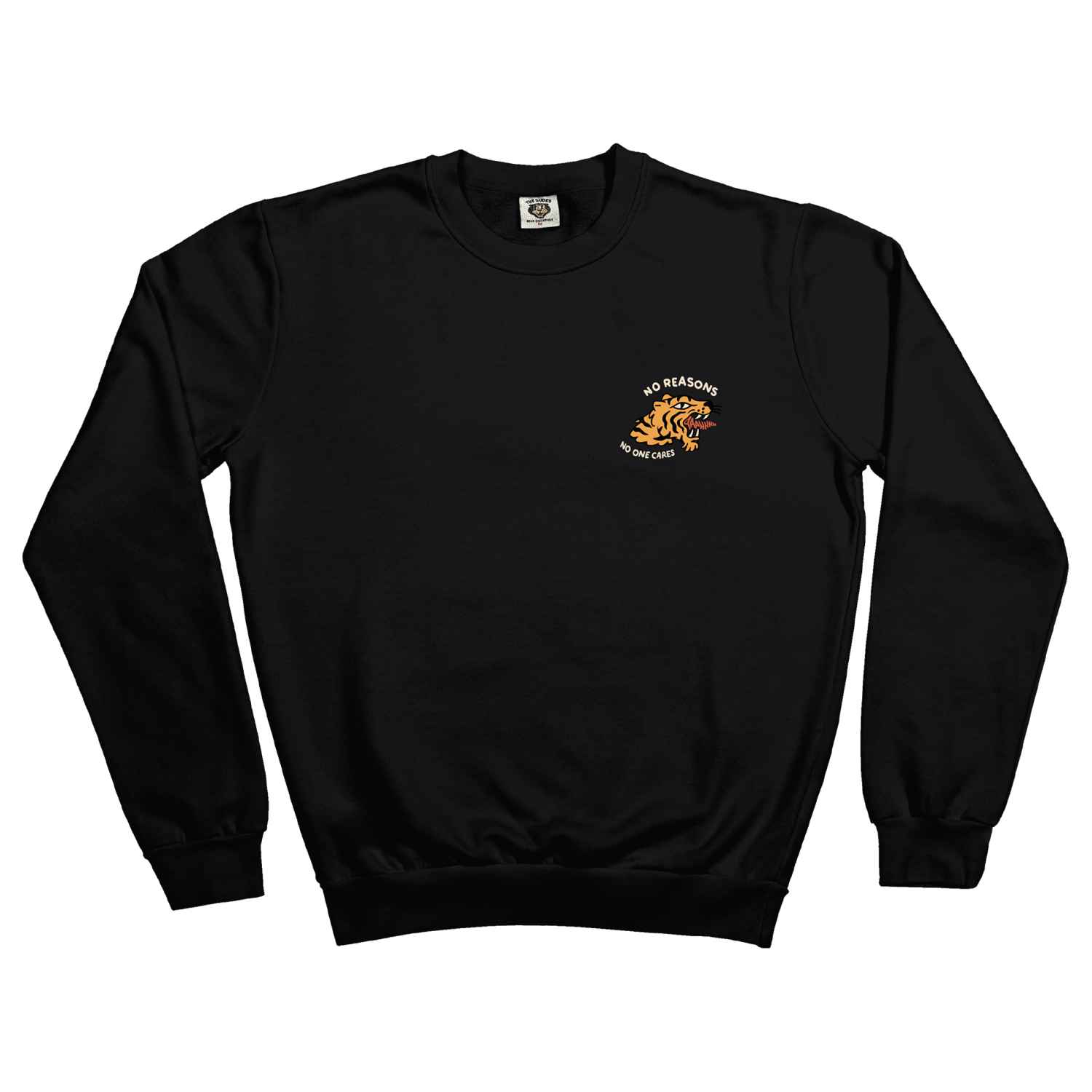 The Dudes No One Cares Classic Sweatshirt - Black The Dudes No One Cares Classic Sweatshirt - Black XXL