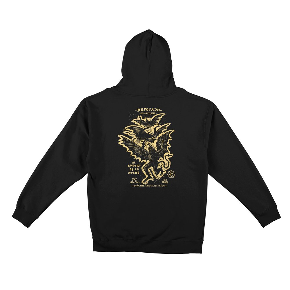 Kapuzenpulli Anti Hero Carnales Reposado Black S