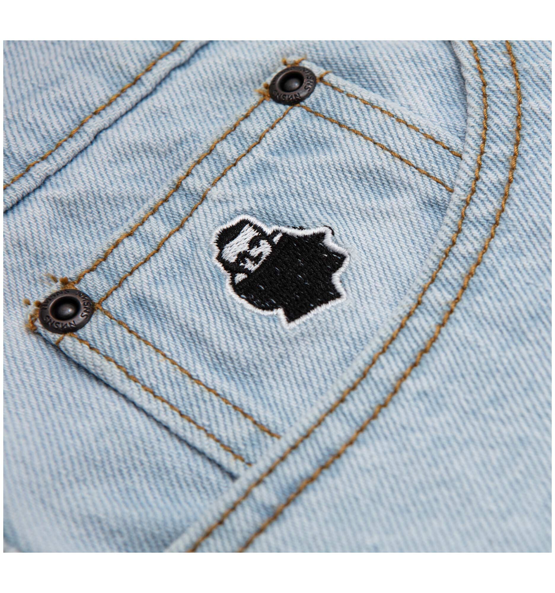 NNSNS Pant BIGGERFOOT DENIM cloud blue denim NNSNS Pant BIGGERFOOT DENIM, cloud blue denim 27/32