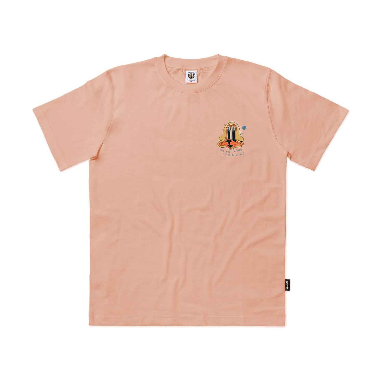 The Dudes Sketchy Classic T-Shirt Premium - fraiche peche XXL