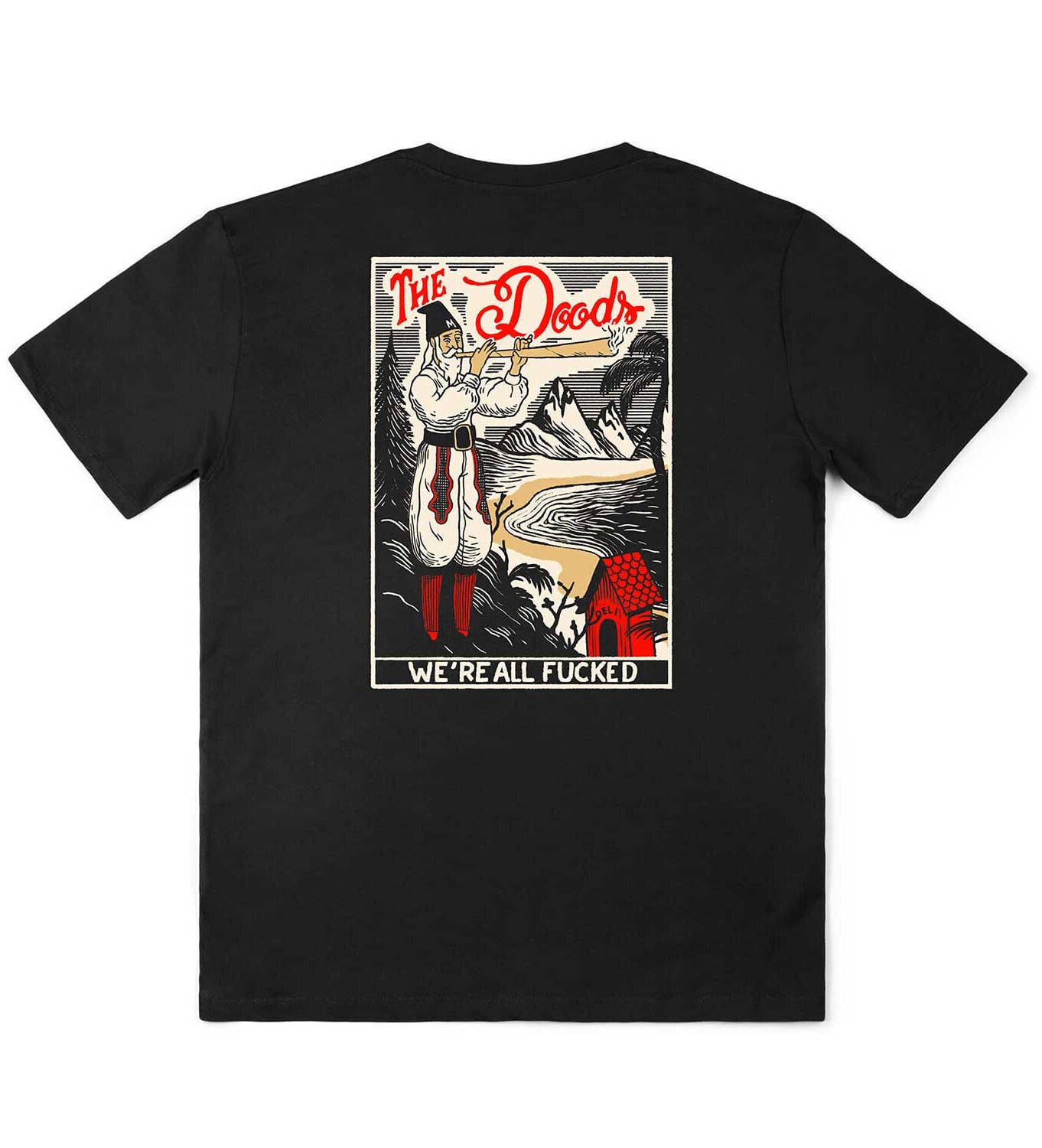 The Dudes All Fucked Classic T-Shirt - black XS The Dudes All Fucked Classic T-Shirt - black XXXL