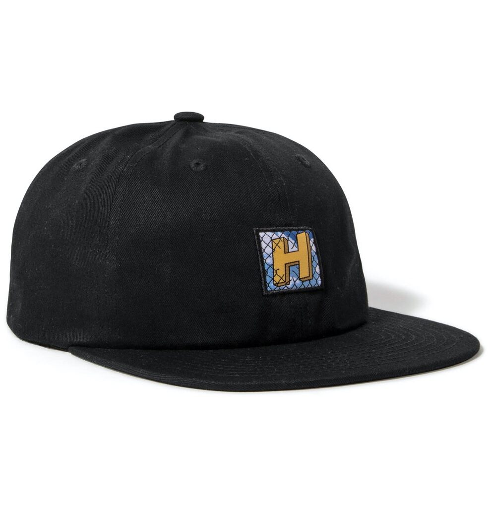 HUF Tresspass 6 Panel Hat - black