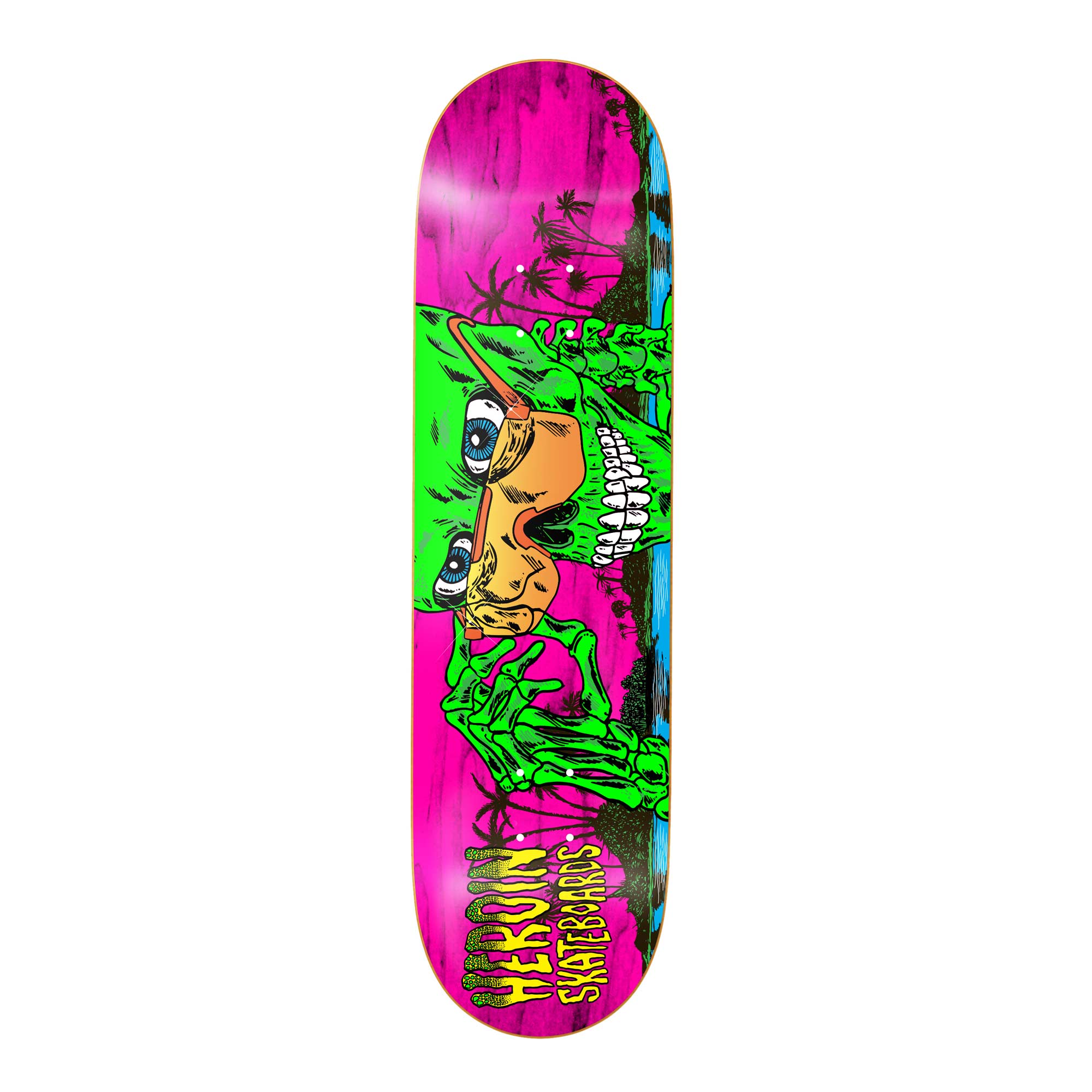 HEROIN Deck SKELETON 8.5 HEROIN Deck SKELETON 8.5
