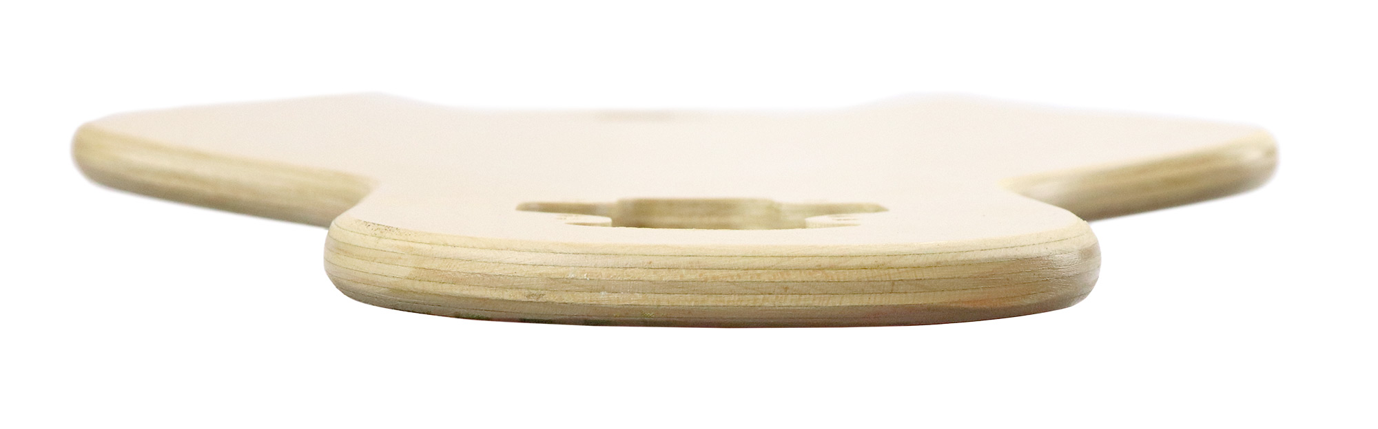 Impact Synthesis green Dropthrough Longboard-Deck 39 x 9.5