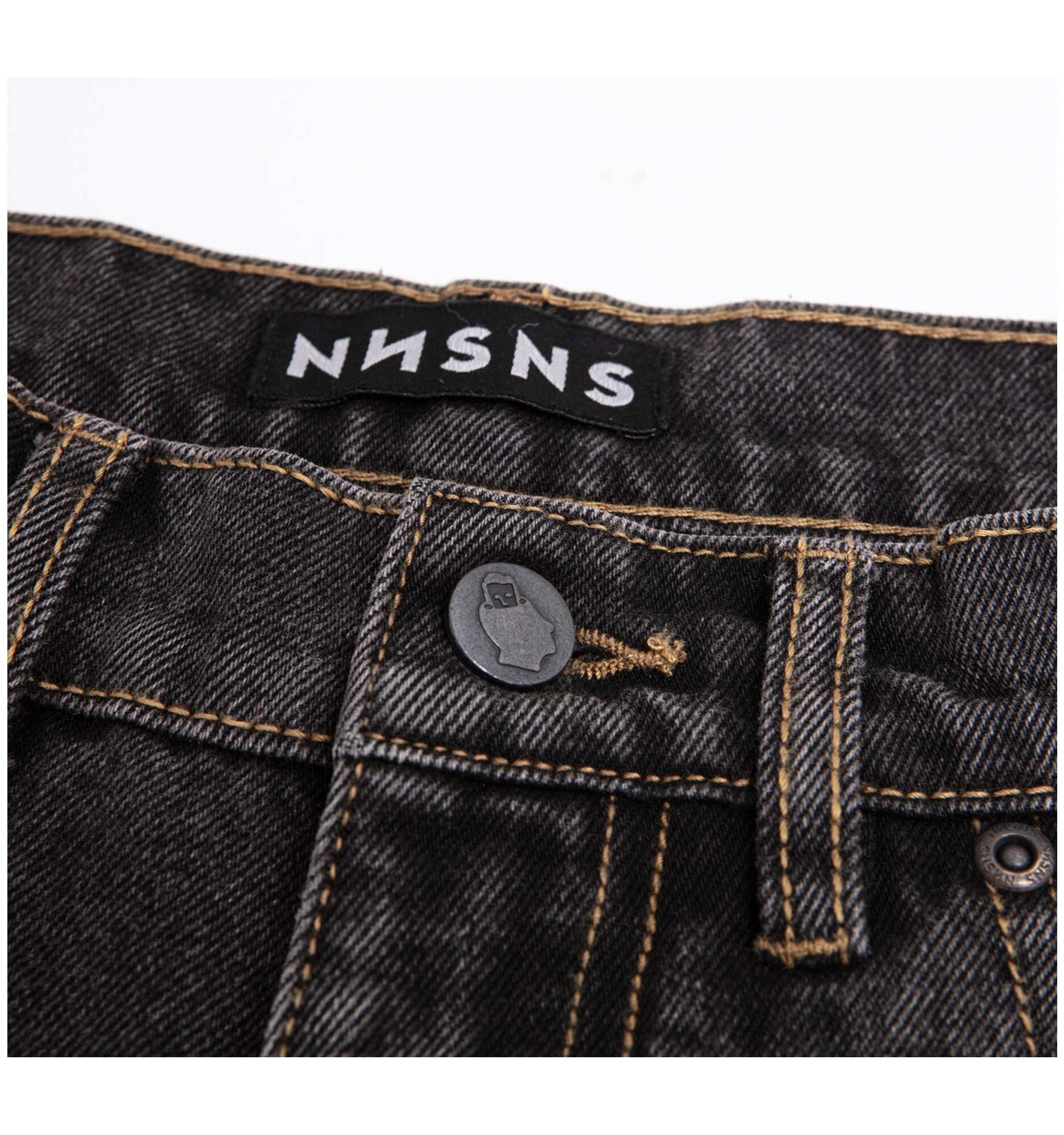 NNSNS Pant NESSIE, washed black 33/32