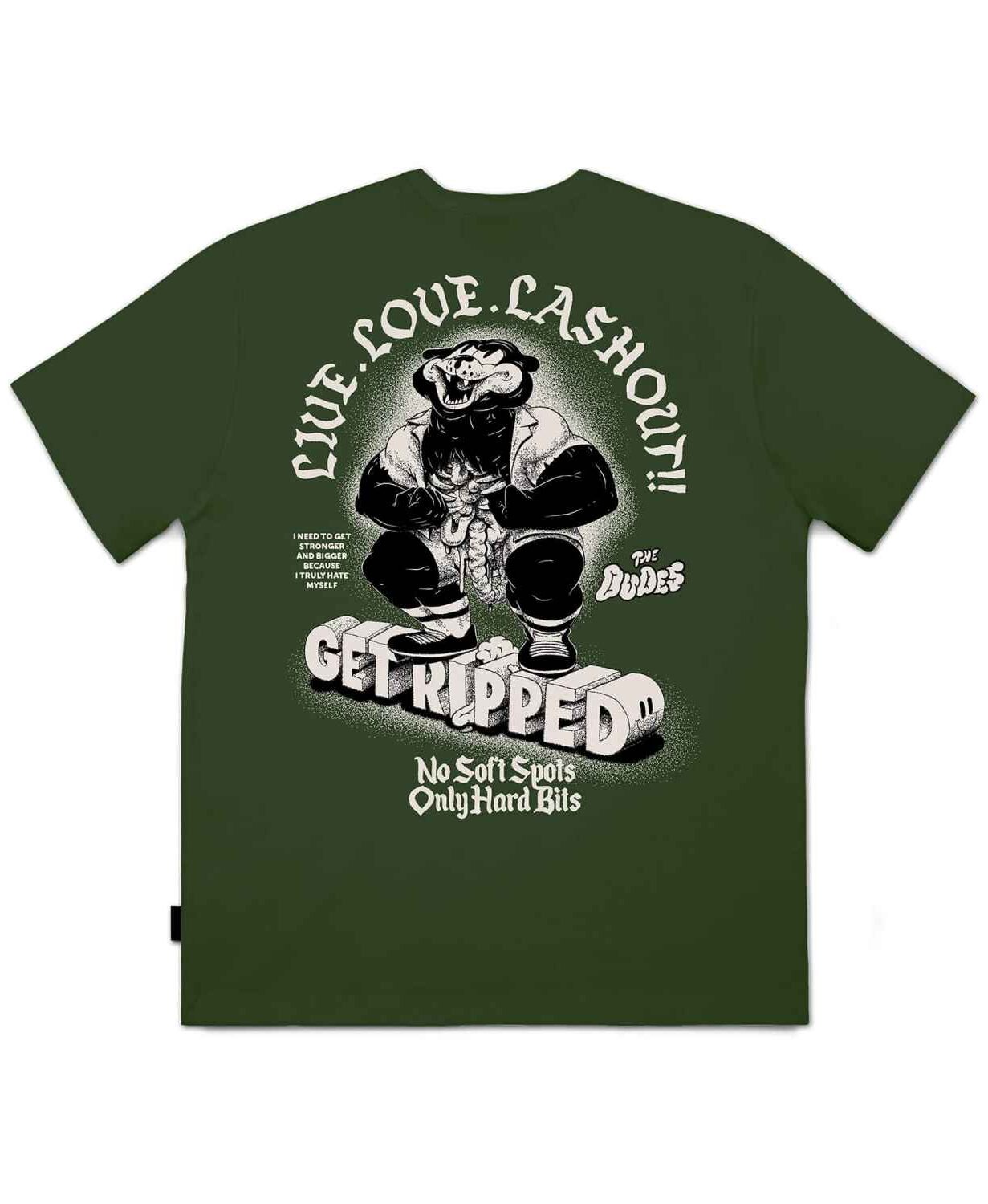 The Dudes Ripped Seasonal T-Shirt - mountain view