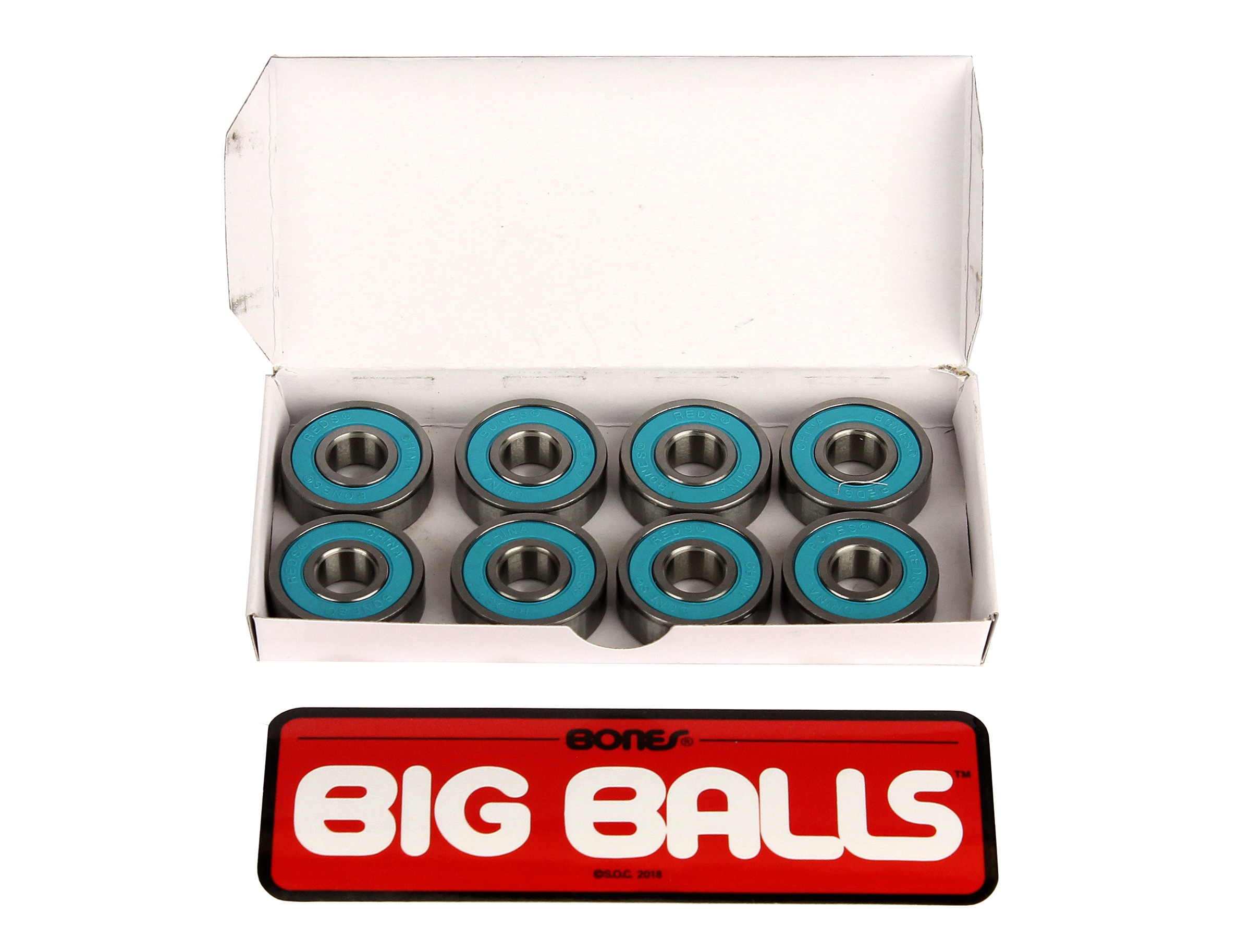 Bones Reds Big Balls Roulements à billes pour skateboard
