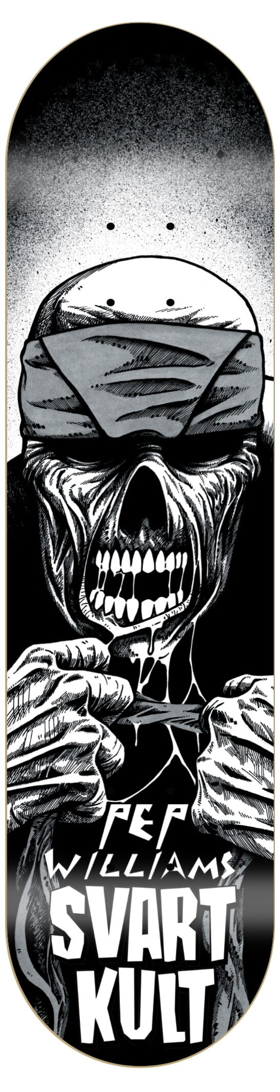 Black Cult Pep Williams Skateboard Deck