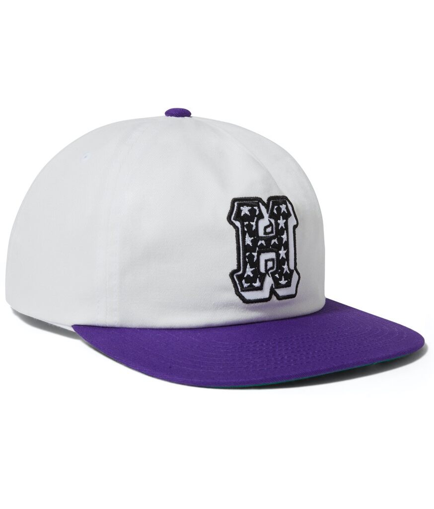 HUF H-Star Snapback - white HUF H-Star Snapback - white