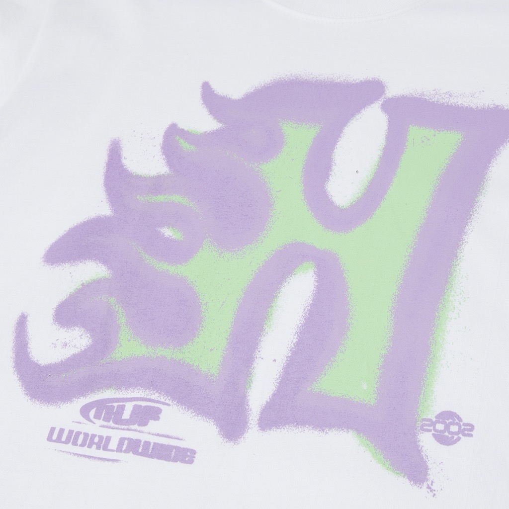 HUF Heat Wave T-Shirt - white XXL