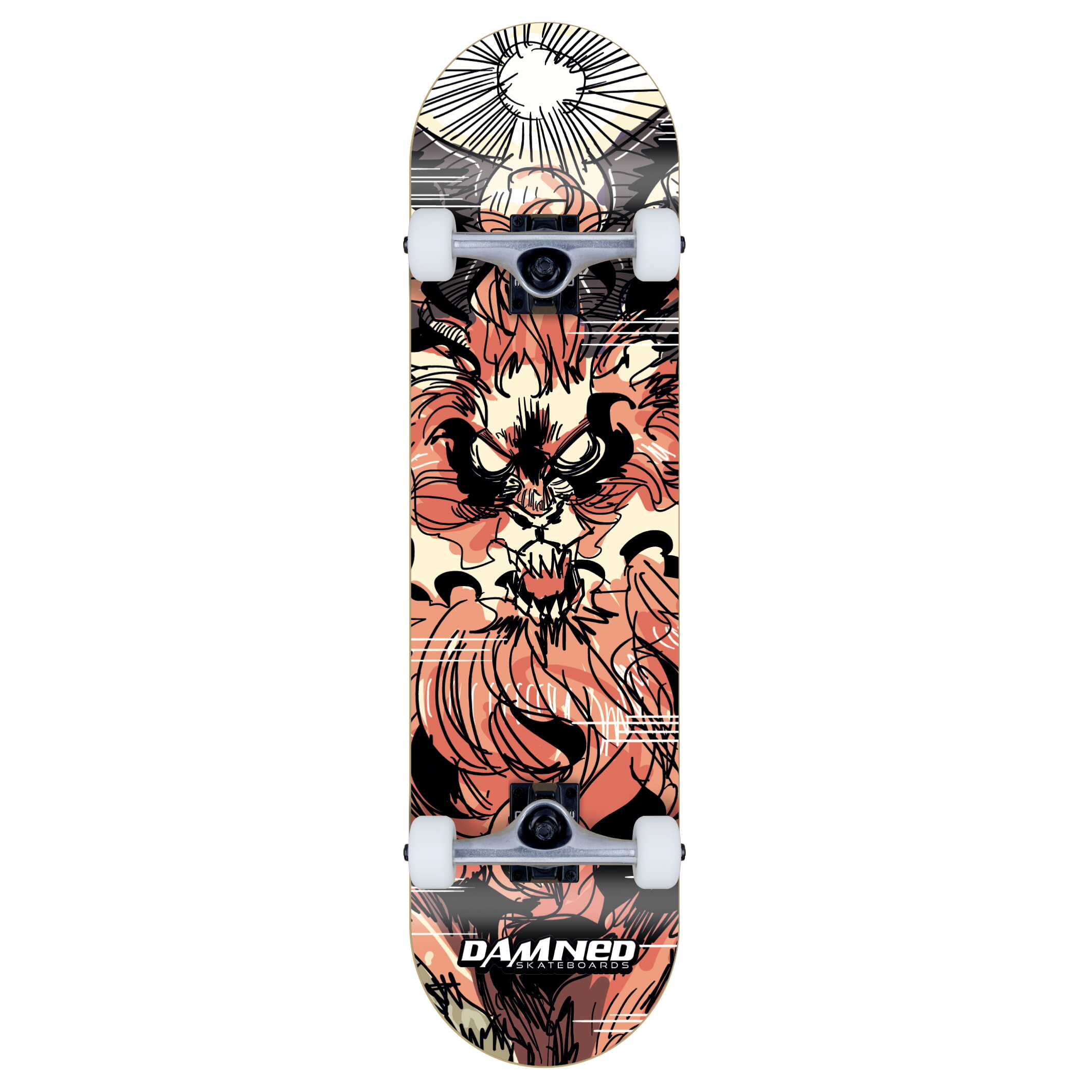 Damned Complete Skateboard DS Draco Ignis Damned Complete Skateboard DS Draco Ignis