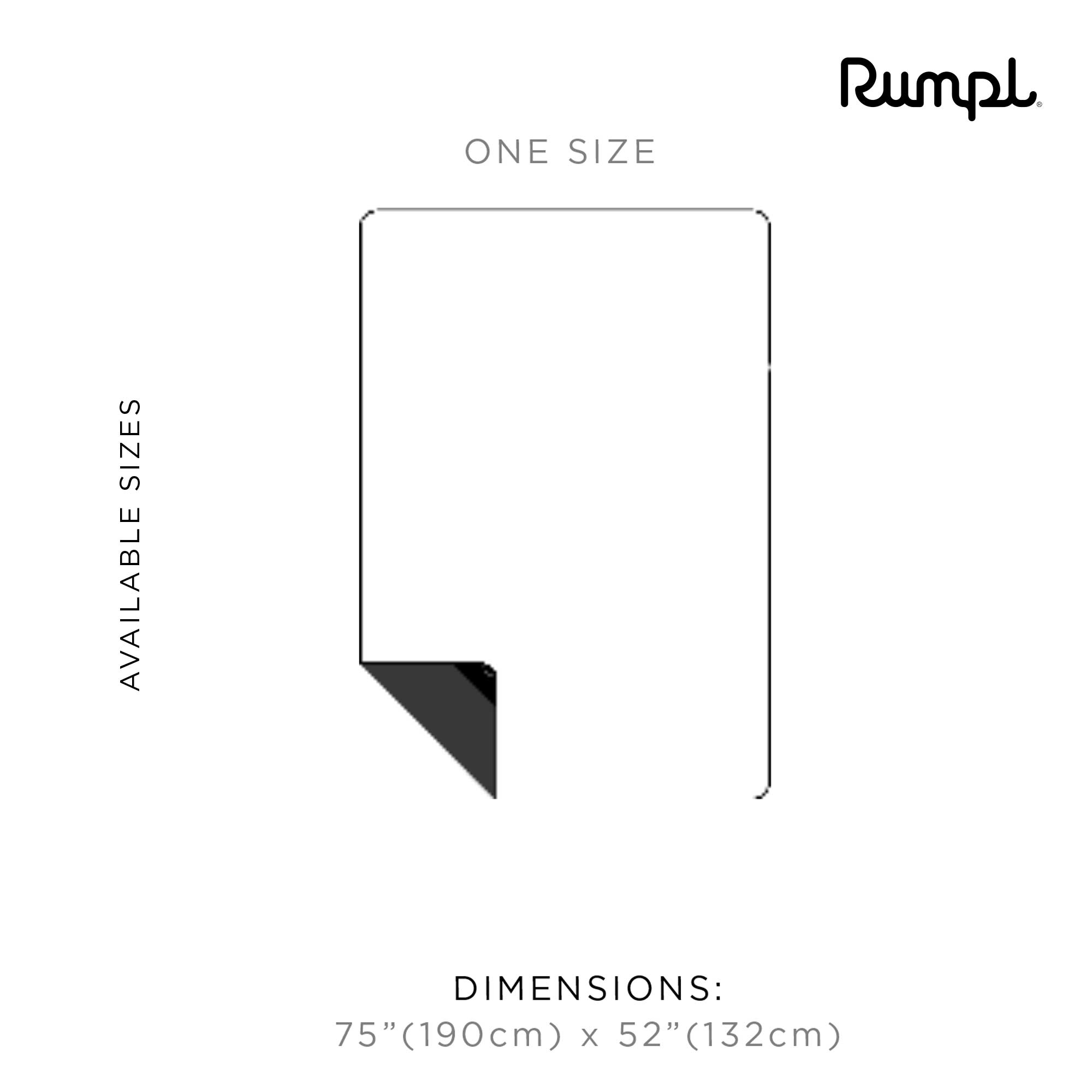 RUMPL MAT EVERYWHERE STASH PRINTED LC, blazing gaia - courtenay pollock RAD