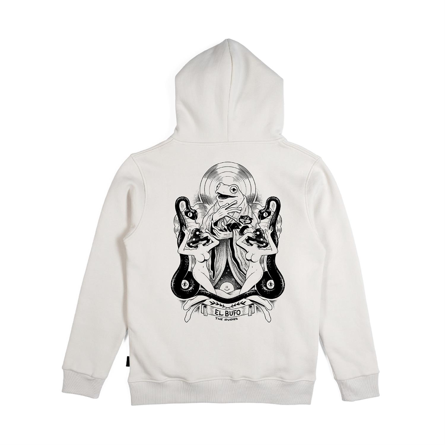 The Dudes El Bufo Hoody - almond milk XXXL