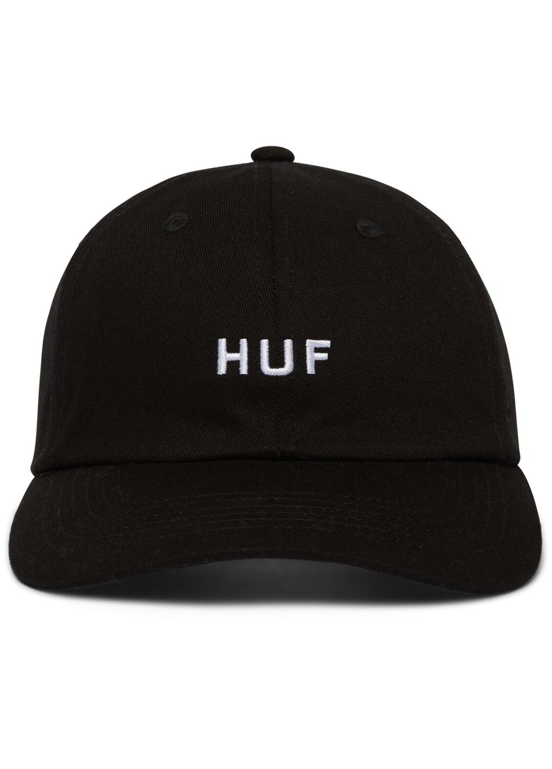 HUF Set OG 6 Panel Cap - black HUF Set OG 6 Panel Cap - black