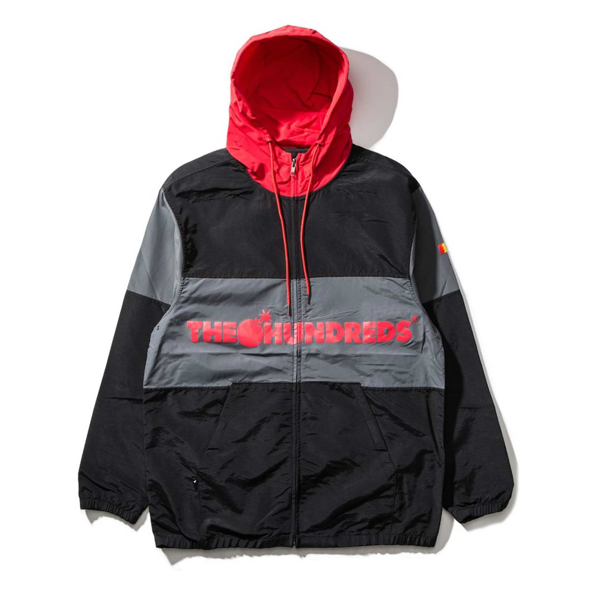 THE HUNDREDS Jacket PORT black THE HUNDREDS Jacket PORT, black XXL