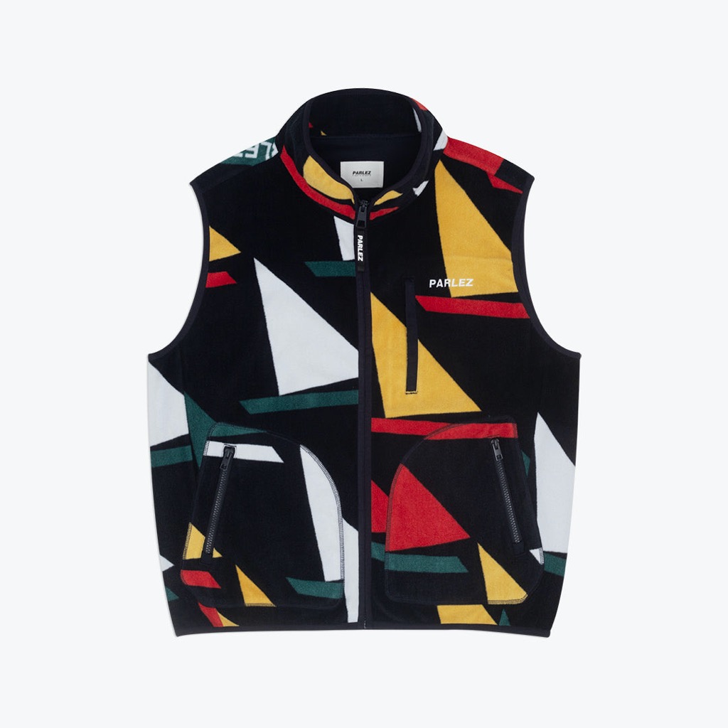 Parlez Lark Fleece Weste - multi XXL