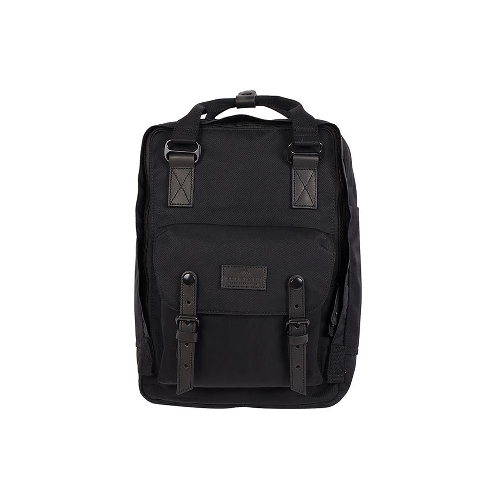 Doughnut Macaroon Rucksack - all black