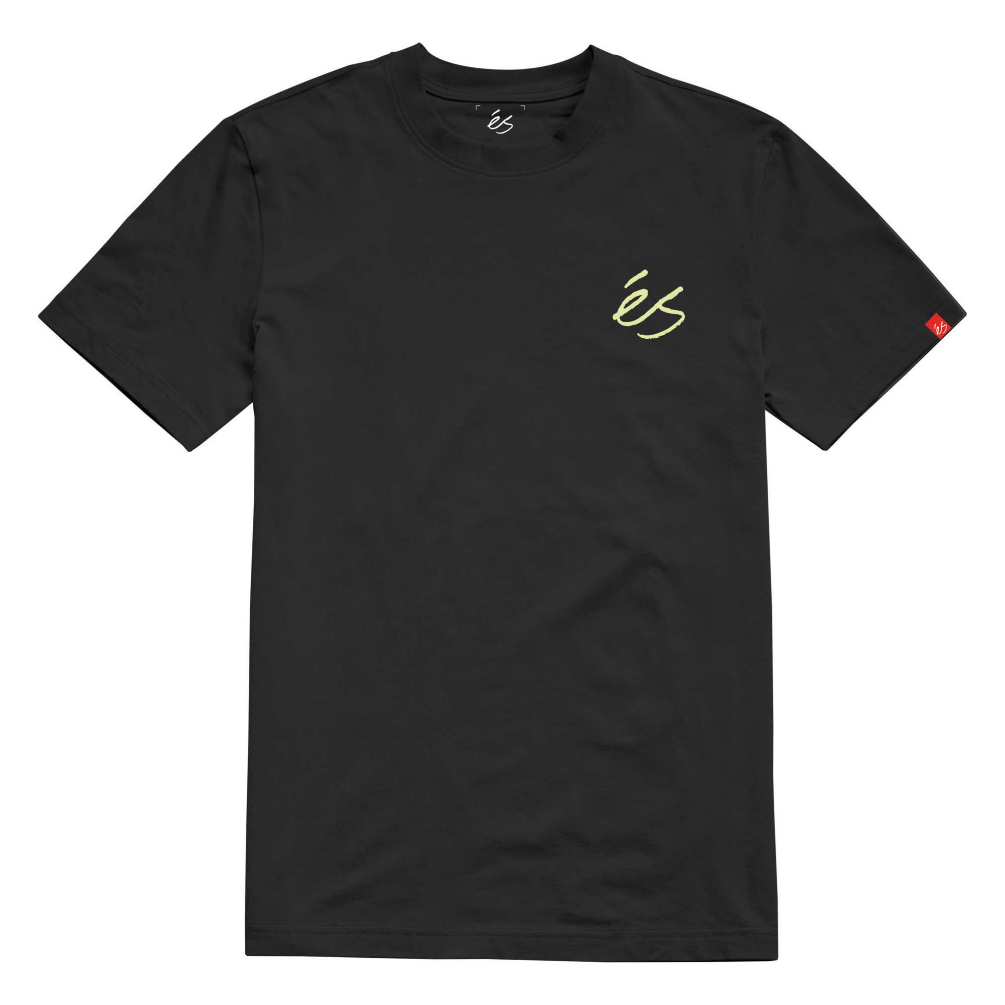 eS SKB T-Shirt SCRIPT OVERDYE, black S