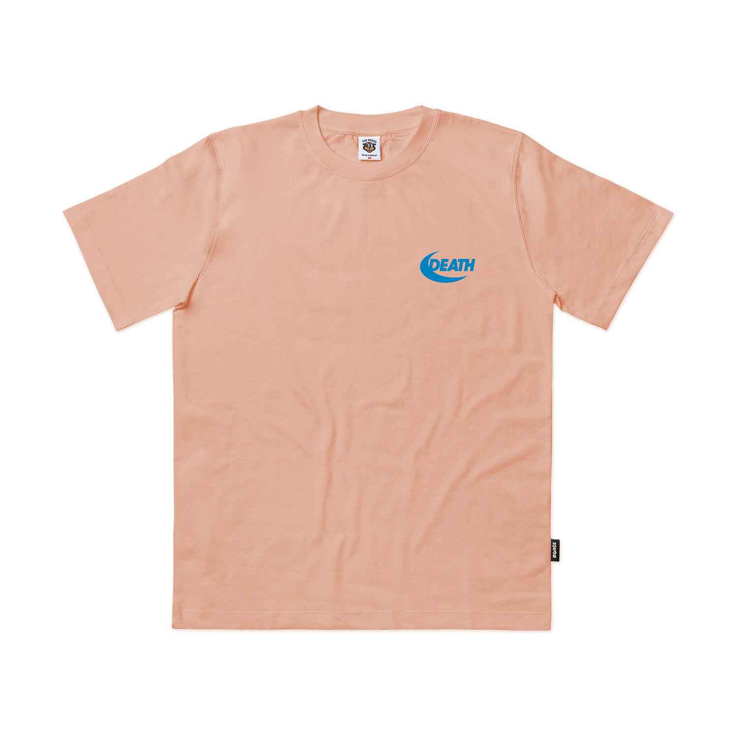 10027586-1 The Dudes Death T-Shirt - fraiche peche