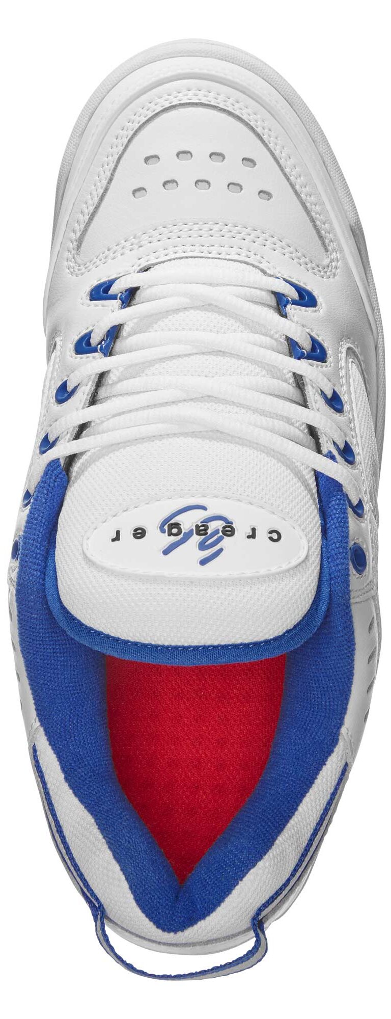 eS SKB Shoe CREAGER whi/blu blue/white eS SKB Shoe CREAGER whi/blu, blue/white 12