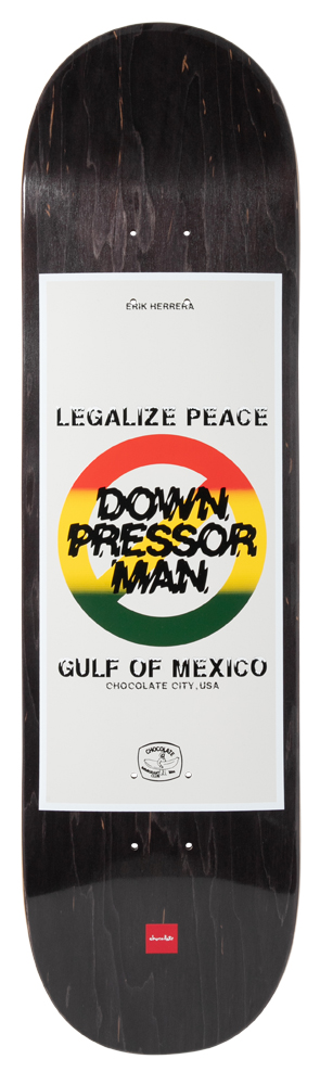 Chocolate Skateboard Deck Herrera Know Your Rights 8,375