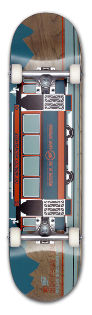 MOB Skateboards Ridgeway Komplettboard 8.0