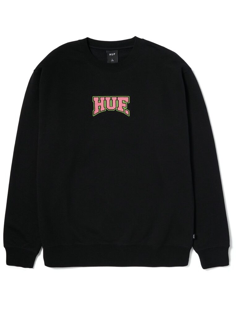 HUF Home Team Pullover - black HUF Home Team Pullover - black XXL