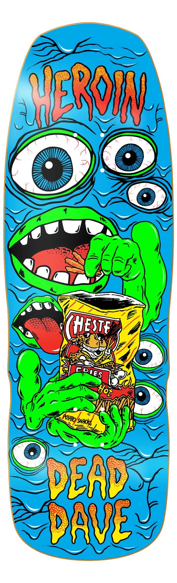 HEROIN Deck MUTATE OR DIE DD 10.1, blue 10.4 HEROIN Deck MUTATE OR DIE DD 10.1, blue 10.4