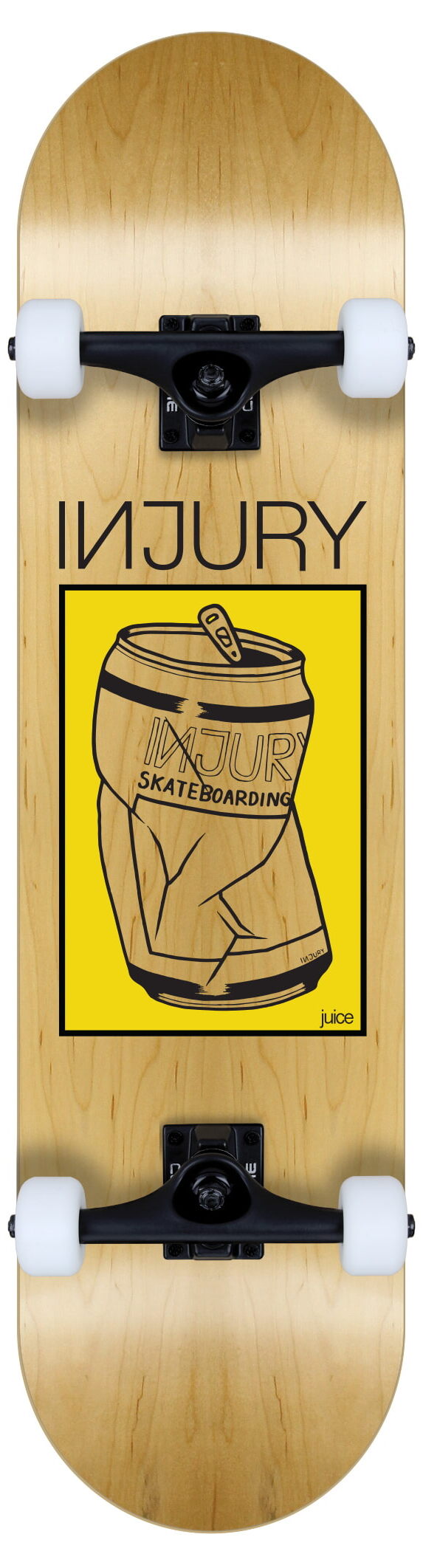INJURY complete Skateboard Juice INJURY complete Skateboard Juice