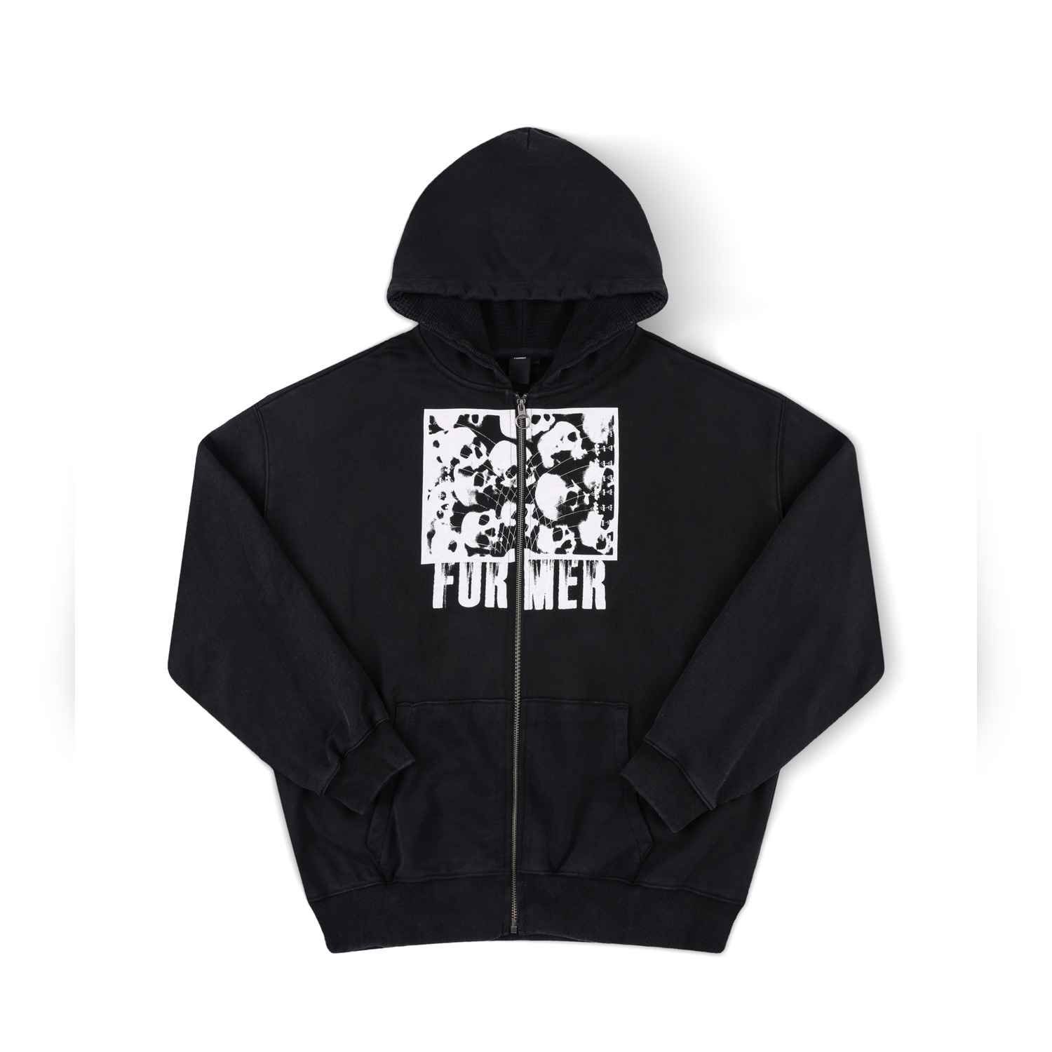 Former Vital Zip Hoodie - acid black XL