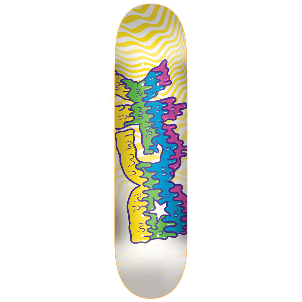 DGK Drippy UV Active Deck - 8.0
