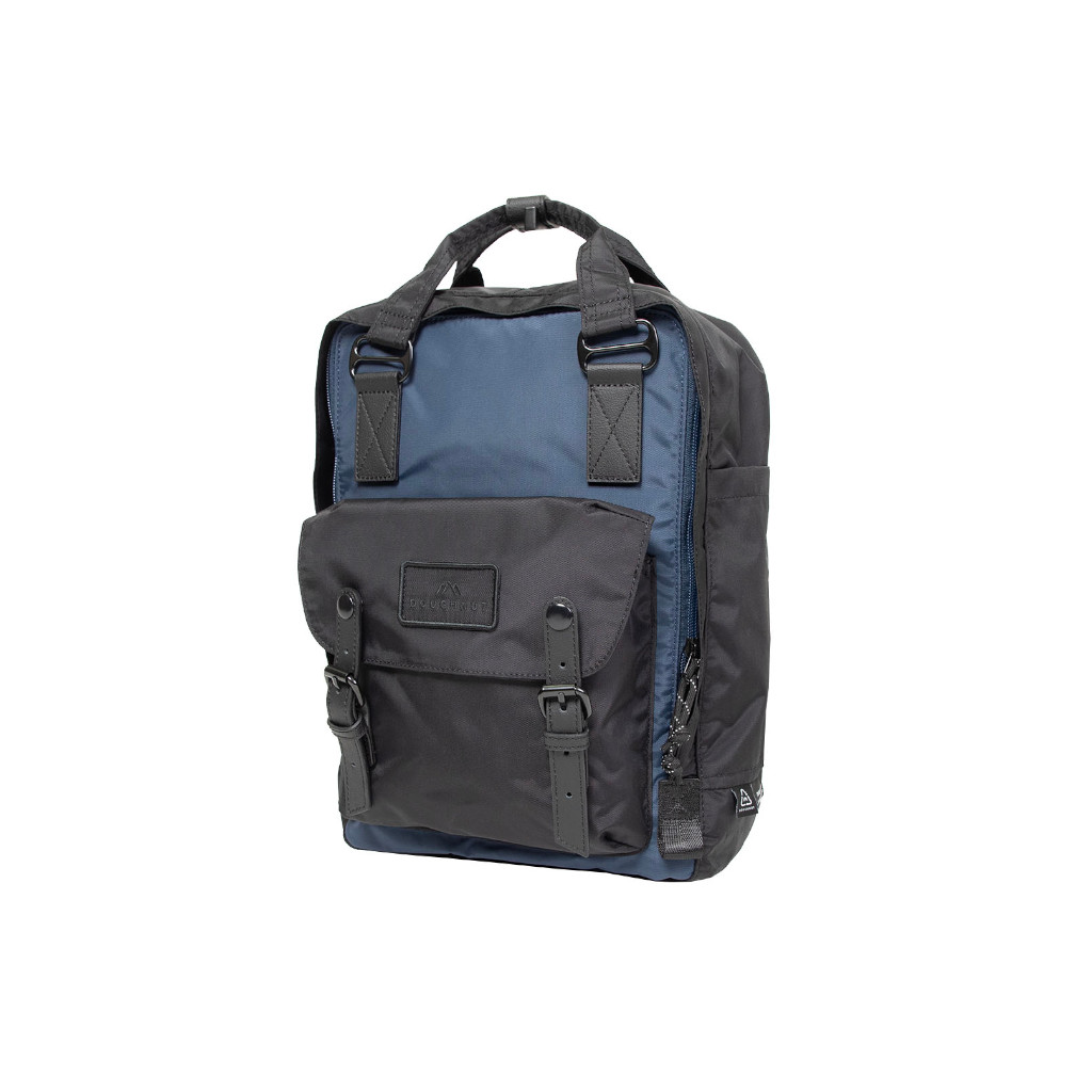 Doughnut Macaroon Go Wild Series Rucksack - black x navy