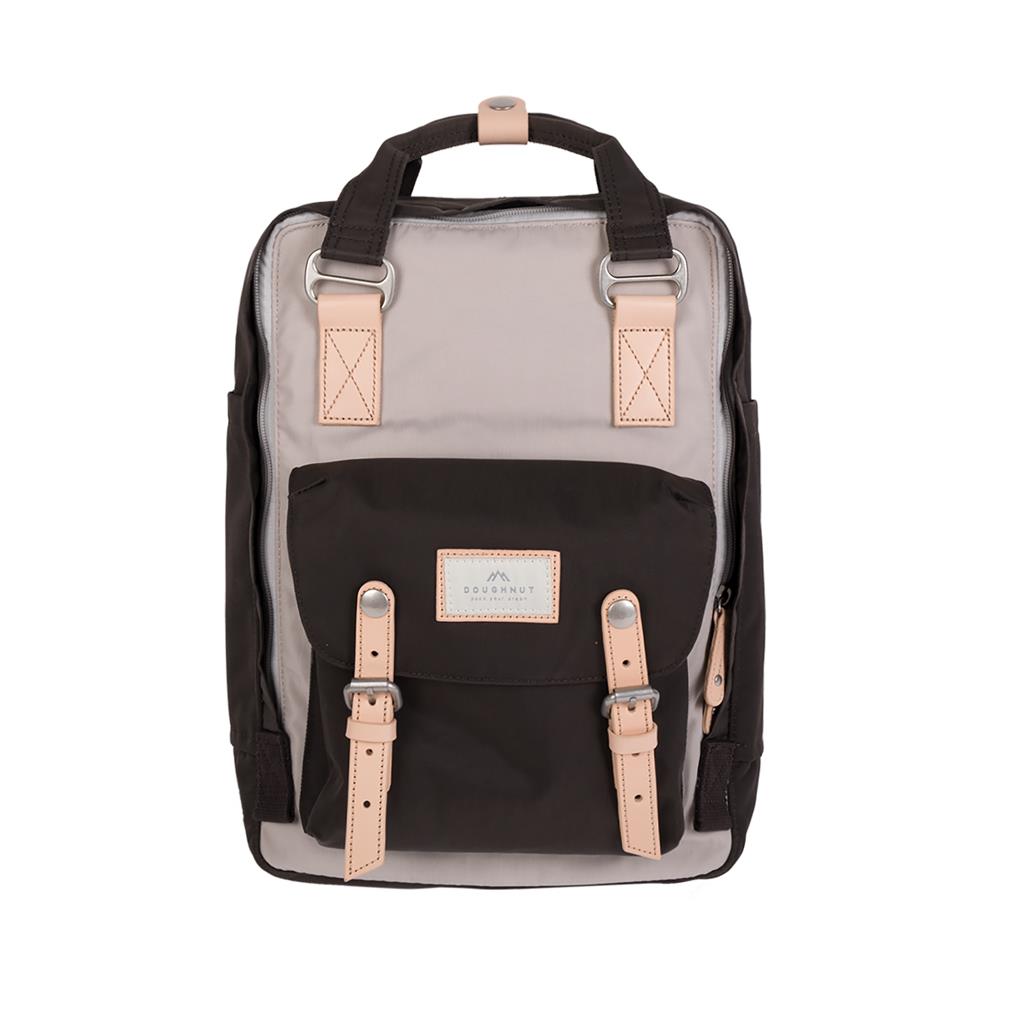 Doughnut Macaroon Rucksack - ivory x expresso