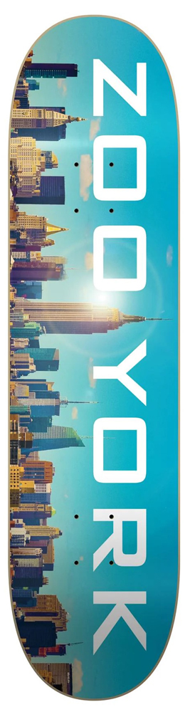 Zoo York Skateboard Deck Big City Flare 8,00
