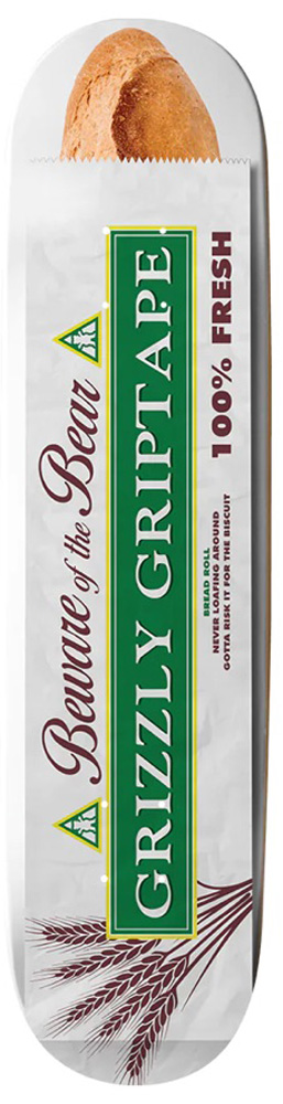 Grizzly Skateboard Deck Get That Bread 8