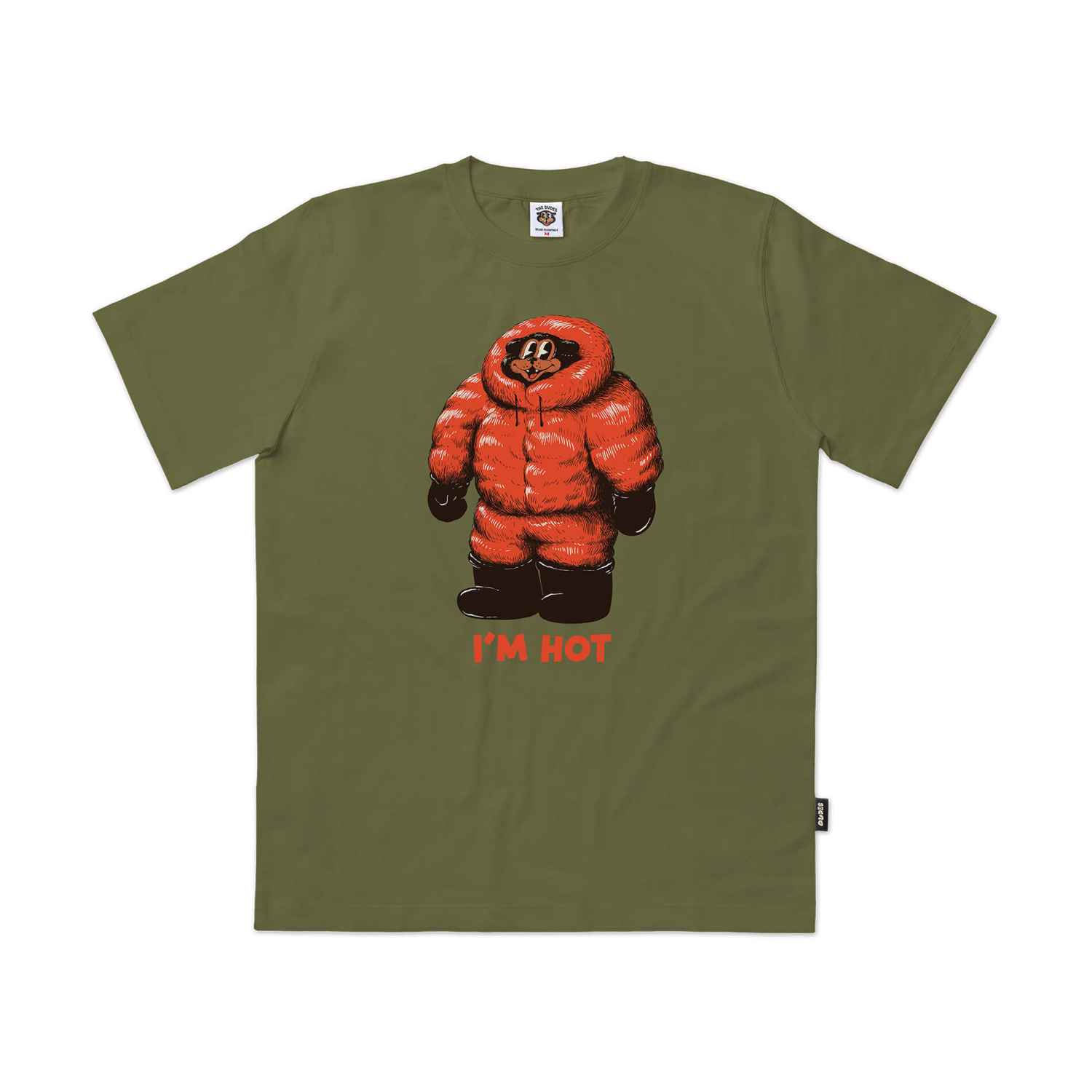 The Dudes Im Hot Seasonal T-Shirt - mayfly XXXL