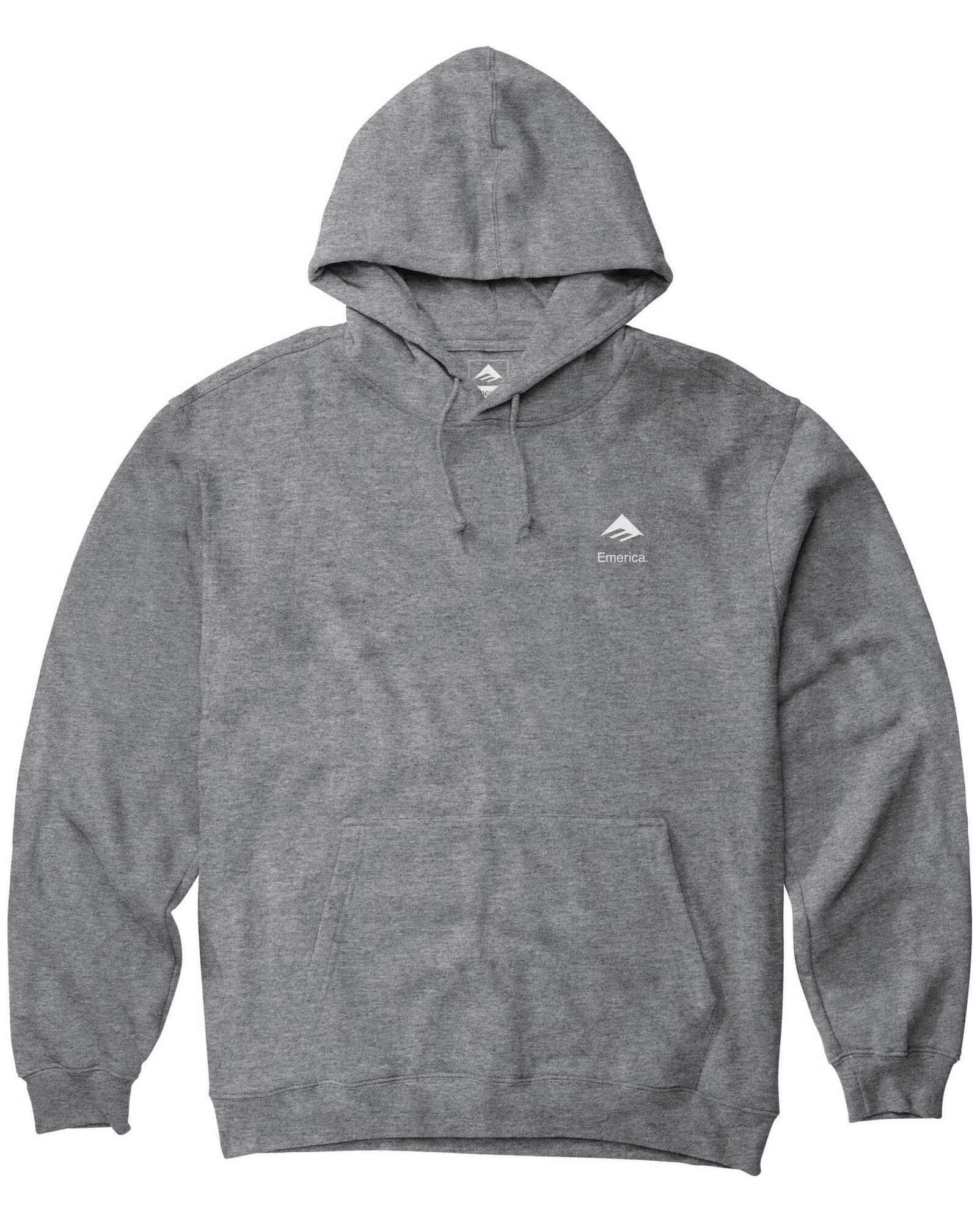 EMERICA Sweat STACKED HOODIE grey/heather EMERICA Sweat STACKED HOODIE, grey/heather XL
