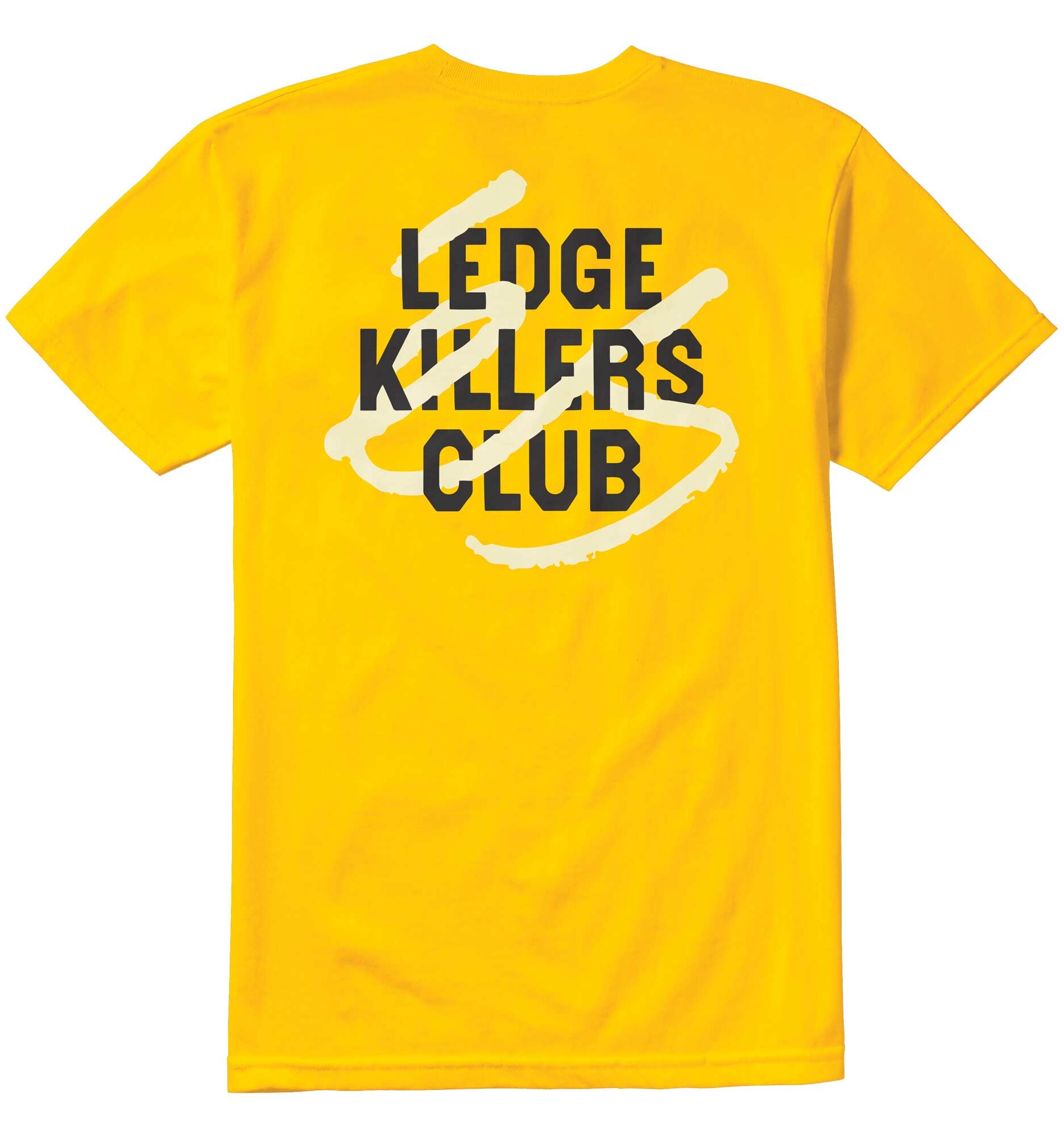 eS SKB T-Shirt LEDGE KILLERS, gold XL